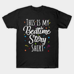 bedtime story pajamas shirt T-Shirt